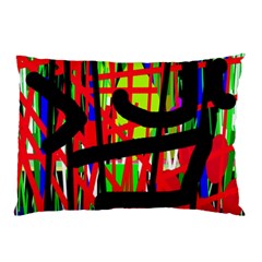 Colorful Abstraction Pillow Case by Valentinaart