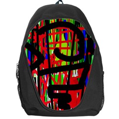 Colorful Abstraction Backpack Bag by Valentinaart