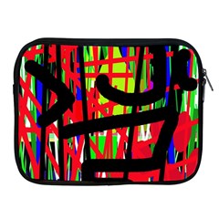 Colorful Abstraction Apple Ipad 2/3/4 Zipper Cases by Valentinaart