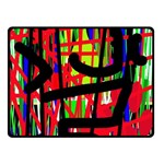 Colorful abstraction Double Sided Fleece Blanket (Small)  45 x34  Blanket Front