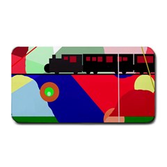 Abstract Train Medium Bar Mats by Valentinaart