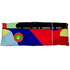 Abstract Train Body Pillow Case (dakimakura)