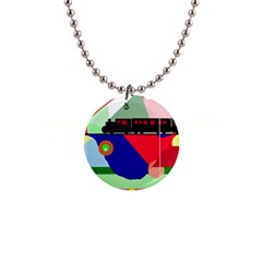 Abstract Train Button Necklaces by Valentinaart