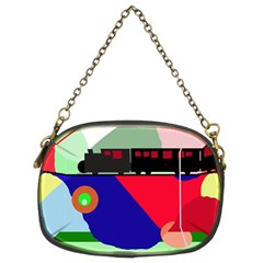 Abstract Train Chain Purses (two Sides)  by Valentinaart