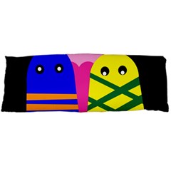 Three Monsters Body Pillow Case (dakimakura)