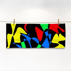 Colorful Abstraction Hand Towel