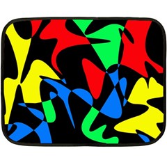 Colorful Abstraction Fleece Blanket (mini)