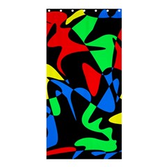 Colorful Abstraction Shower Curtain 36  X 72  (stall)  by Valentinaart