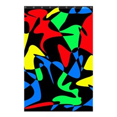 Colorful Abstraction Shower Curtain 48  X 72  (small)  by Valentinaart