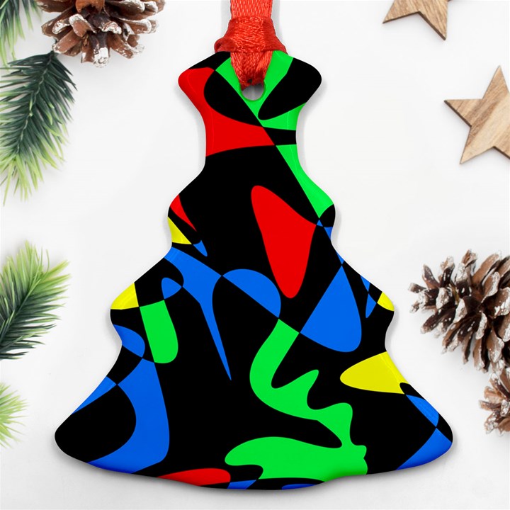 Colorful abstraction Ornament (Christmas Tree)