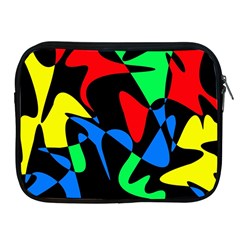 Colorful Abstraction Apple Ipad 2/3/4 Zipper Cases by Valentinaart