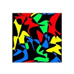 Colorful abstraction Satin Bandana Scarf Front