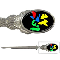 Colorful Abstraction Letter Openers by Valentinaart