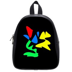 Colorful Abstraction School Bags (small) 