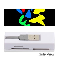 Colorful Abstraction Memory Card Reader (stick) 