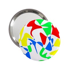 Colorful abstraction 2.25  Handbag Mirrors