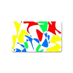 Colorful abstraction Magnet (Name Card)