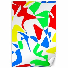 Colorful abstraction Canvas 20  x 30  