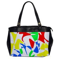 Colorful abstraction Office Handbags