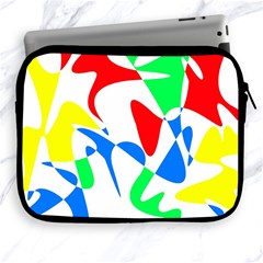 Colorful abstraction Apple iPad 2/3/4 Zipper Cases