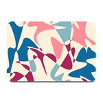 Blue, pink and purple pattern Plate Mats 18 x12  Plate Mat