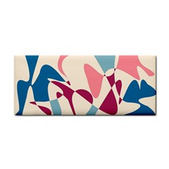 Blue, Pink And Purple Pattern Hand Towel