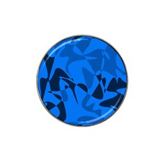 Blue Pattern Hat Clip Ball Marker (4 Pack) by Valentinaart