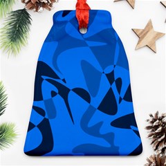 Blue Pattern Ornament (bell)  by Valentinaart