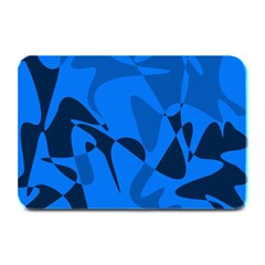 Blue Pattern Plate Mats