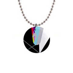 Colorful Abstraction Button Necklaces by Valentinaart