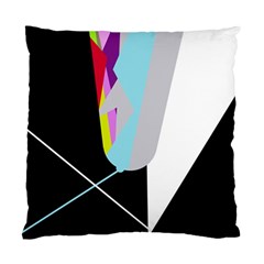 Colorful Abstraction Standard Cushion Case (two Sides) by Valentinaart