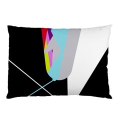 Colorful Abstraction Pillow Case by Valentinaart