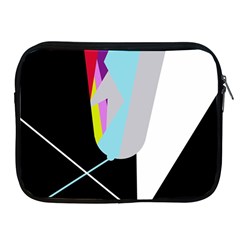 Colorful Abstraction Apple Ipad 2/3/4 Zipper Cases by Valentinaart