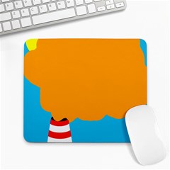 Chimney Large Mousepads by Valentinaart