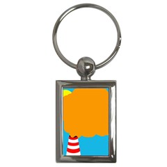 Chimney Key Chains (rectangle) 