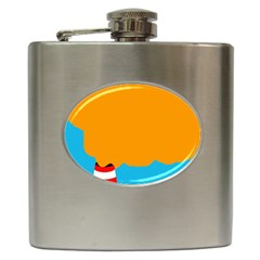 Chimney Hip Flask (6 Oz) by Valentinaart