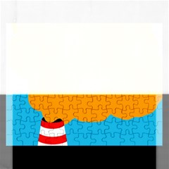 Chimney Rectangular Jigsaw Puzzl by Valentinaart