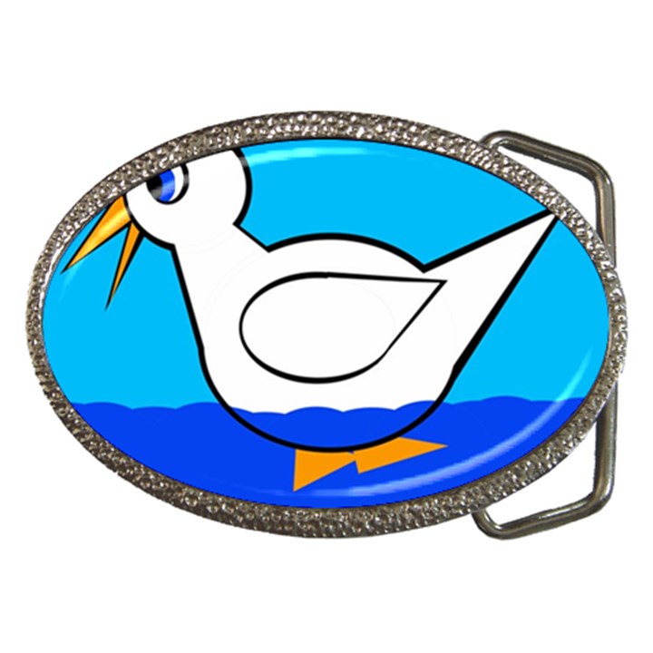 White duck Belt Buckles