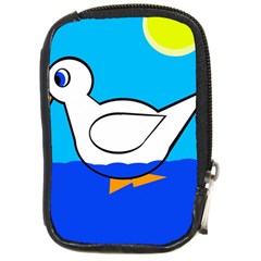 White duck Compact Camera Cases