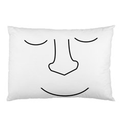 Sleeping Face Pillow Case