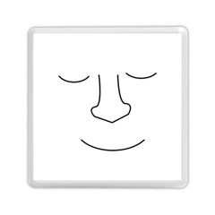 Sleeping Face Memory Card Reader (square) 