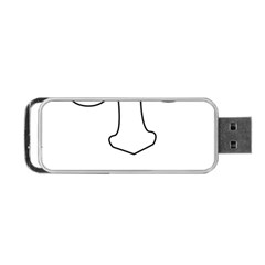 Sleeping Face Portable Usb Flash (two Sides)