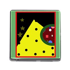 Abstract Design Memory Card Reader (square) by Valentinaart