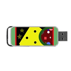 Abstract Design Portable Usb Flash (one Side)