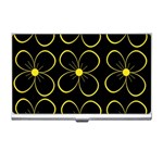 Yellow flowers Business Card Holders Front