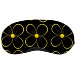 Yellow flowers Sleeping Masks Front