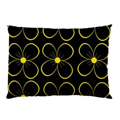 Yellow Flowers Pillow Case (two Sides)