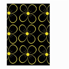 Yellow Flowers Small Garden Flag (two Sides) by Valentinaart