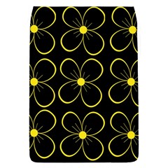 Yellow Flowers Flap Covers (l)  by Valentinaart