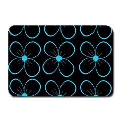 Blue Flowers Plate Mats